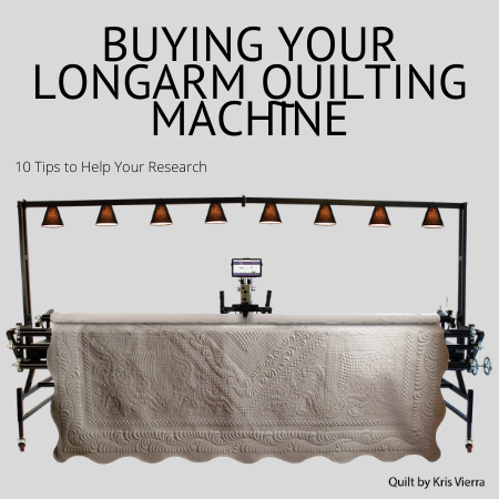 Tips For Longarm Machine Owners With Tutorials And Suplies From