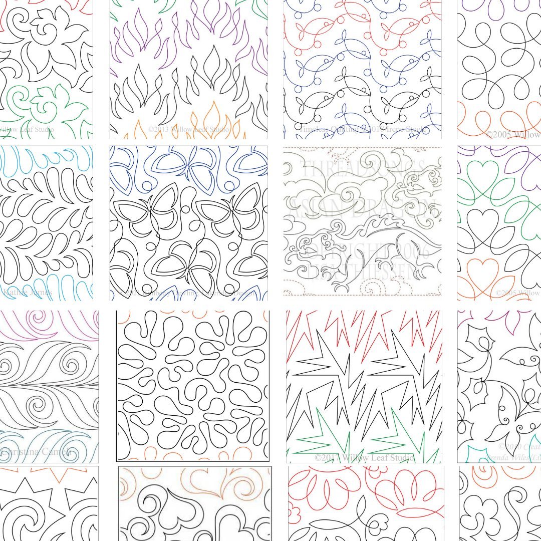 Paper Pantographs - Maple Leaf Quilting Company Ltd.