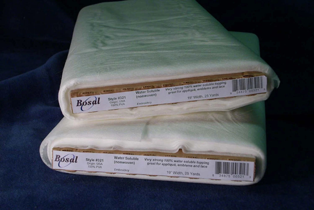 Wash-Away Plus Non-Woven Water Soluble Stabilizer 20" (321B-WHT) - SOLD BY THE METRE