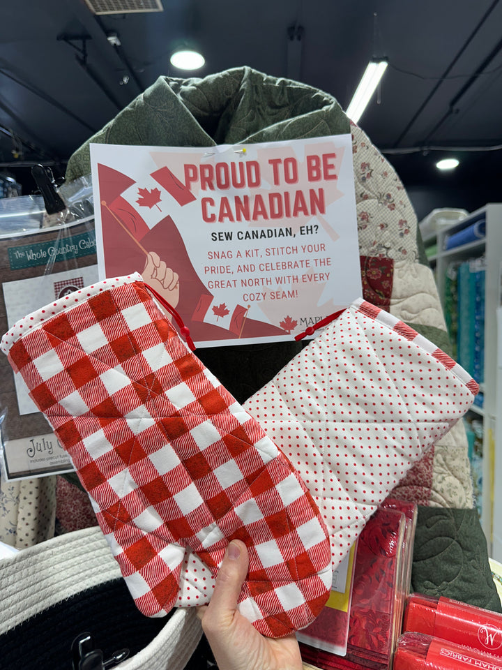 Spring Oven Mitt Kit - (Makes 2 Mitts)