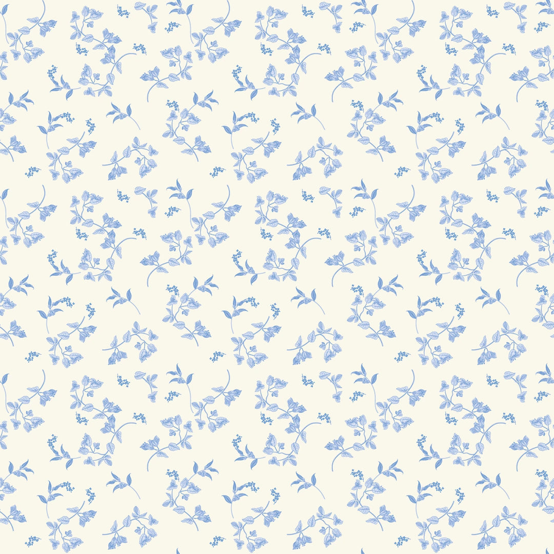 Stems Cream - Penelope by My Minds Eye Collection - | 108" Cotton (WB16649R-CREAM) – Sold in UNITS of ¼ metre