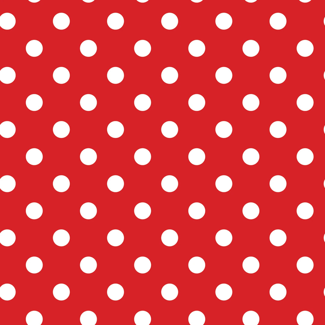 Polka Dots Red - Simple Pleasures by American Jane Collection | 108" Cotton (WB16661R-RED) – Sold in UNITS of ¼ metre