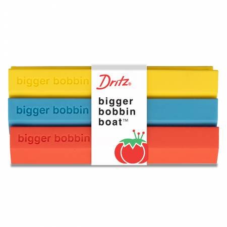 Dritz Bobbin Boat - 3 Confezioni Porta Bobine Per Cucito, Contiene 10 Bobine Classe 15 O 66, Multicolore