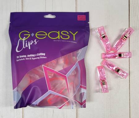 GEasy Clips Large (Asst. Colours) - Maple Leaf Quilting Company Ltd.