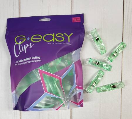 GEasy Clips Large (Asst. Colours) - Maple Leaf Quilting Company Ltd.