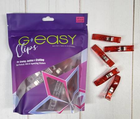 GEasy Clips Large (Asst. Colours) - Maple Leaf Quilting Company Ltd.