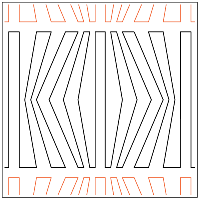 Gravitron - 8.5” Paper Pantograph - Maple Leaf Quilting Company Ltd.