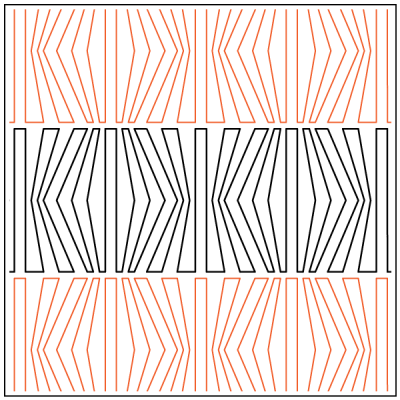 Gravitron - 8.5” Paper Pantograph - Maple Leaf Quilting Company Ltd.