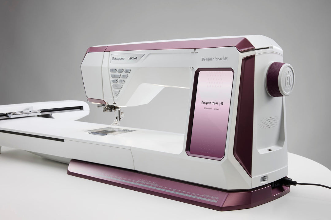 Husqvarna Viking Designer Topaz 65 Embroidery and Sewing - Maple Leaf Quilting Company Ltd.