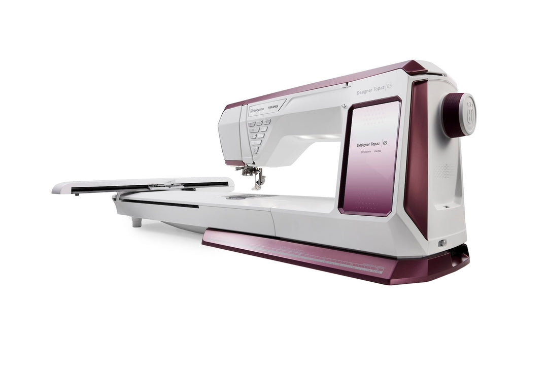 Husqvarna Viking Designer Topaz 65 Embroidery and Sewing - Maple Leaf Quilting Company Ltd.