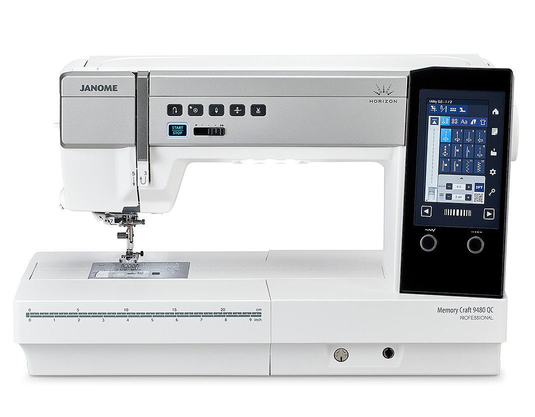 Janome Memory Craft 9480 QCP - Maple Leaf Quilting Company Ltd
