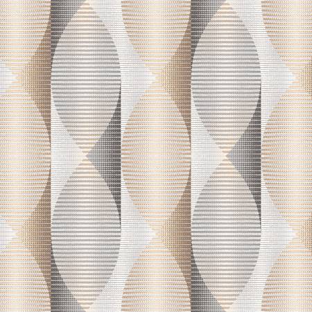 Neutral Twisted Ribbons 108" Cotton (3340W - 44) - Sold in UNITS of 1/4 metre - Maple Leaf Quilting Company Ltd.