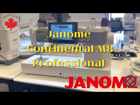 Janome Continental M8 Professional - See In Store for Details