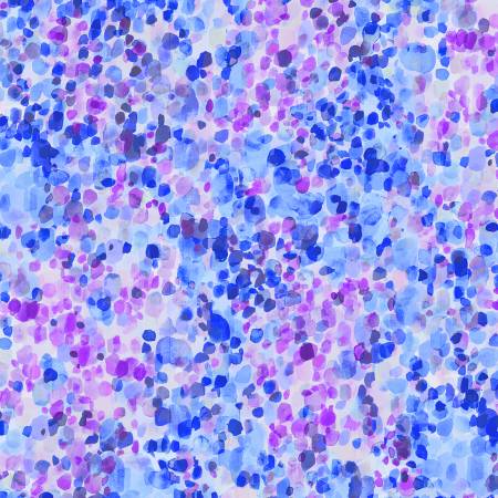 Purple Layered Sea Glass 108" Cotton (SEAW5471 - BC) - Sold in UNITS of 1/4 metre - Maple Leaf Quilting Company Ltd.