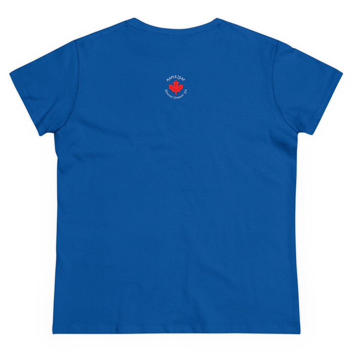 'When In Use... Do Not Approach' - Women's Midweight Cotton Tee | Funny Crafty Humor Shirt - Maple Leaf Quilting Company Ltd.