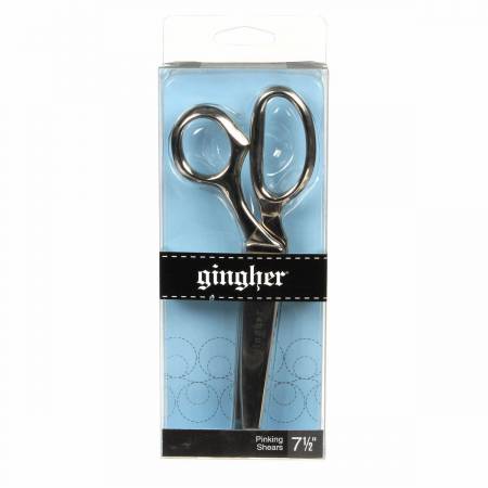 Gingher 7-1/2in hot Pinking Shears # 220160-1101