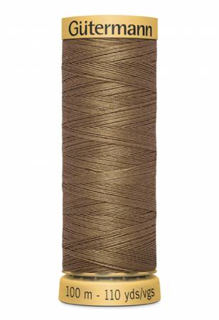 Gutermann Natural Cotton Thread 100m/109yds | Dark Nutmeg - 2200