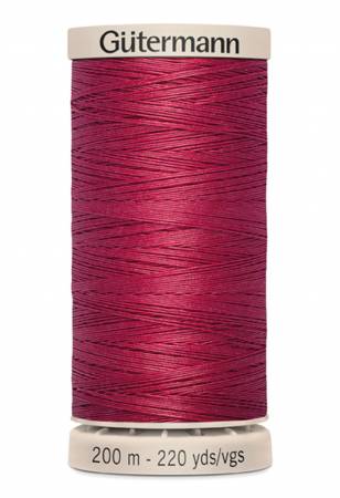 Gutermann Cotton Hand Quilting Thread 200m/219yds | Cranberry - 2453