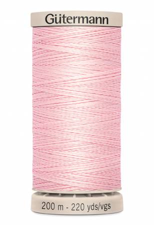 Gutermann Cotton Hand Quilting Thread 200m/219yds | Pink - 2538