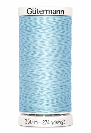 Gutermann Sew-all Polyester All Purpose Thread 250m| Baby Blue (250M-206)