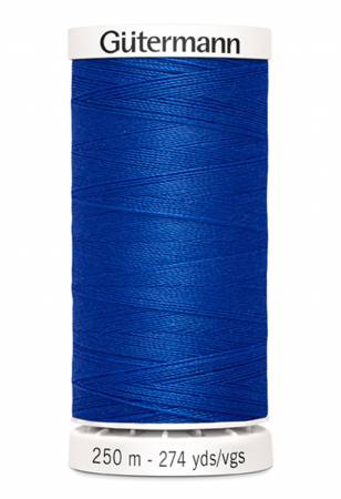 Gutermann Sew-all Polyester All Purpose Thread 250m| Cobalt Blue (250M-251)