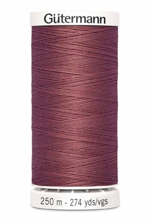 Gutermann Sew-all Polyester All Purpose Thread 250m| Dark Rose (250M-324)