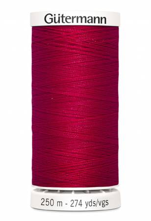 Gutermann Sew-all Polyester All Purpose Thread 250m| Crimson (250M-347)