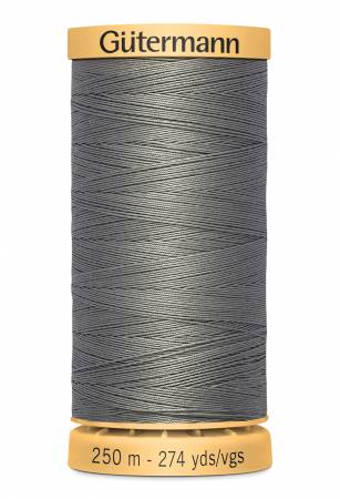 Gutermann Natural Cotton Thread 250m/273yds | Dark Grey - 9310