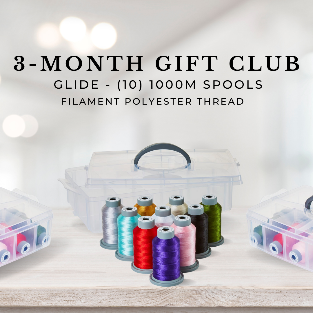 Three-Month Gift Club: Glide Thread 10 x 1000m