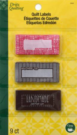 Sew In Embroidered Labels Handmade (3242)