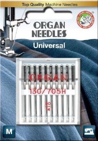 Organ Universal 90/14 Needles 10 Pack