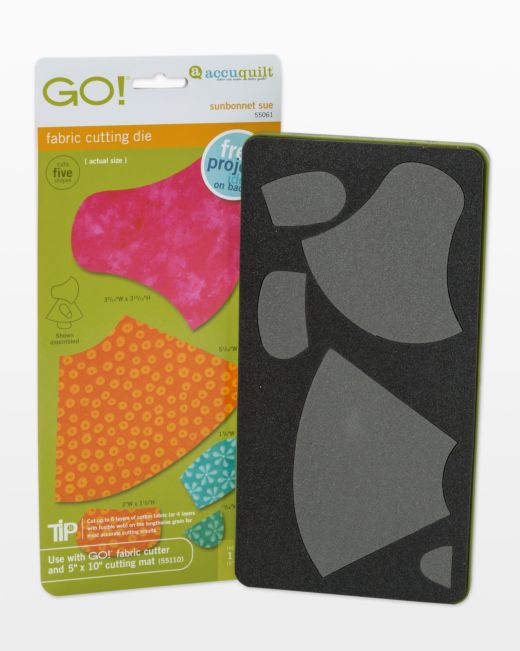 GO! Sunbonnet Sue Die (55061)-Accuquilt-Accuquilt-Maple Leaf Quilting Company Ltd.