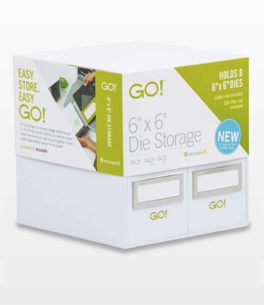 GO! Die Storage Folders - 6" x 6" (55850)-Accuquilt-Accuquilt-Maple Leaf Quilting Company Ltd.