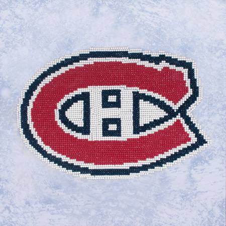 NHL Montreal Canadians Diamond Painting Kit (12.6in x 12.6in)