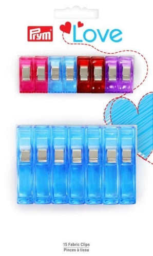 Prym Love Fabric Clips (mixed Sizes)