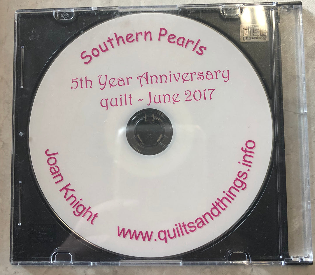 Southern Pearls CS7 Instructional DVD by Joan Knight (June 2017)