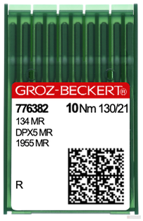 Groz-Beckert MR134 5.0 Sharp 130/21 Needles (10 Needles) - Fits Innova, Gammill, and APQS