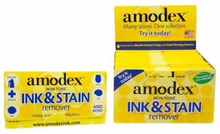 Amodex Ink & Stain Remover Trial Pack - Maple Leaf Quilting Company Ltd.