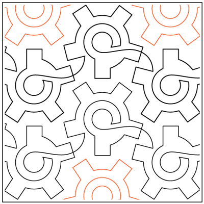 Gadget UE - 7.5" Paper Pantograph - Maple Leaf Quilting Company Ltd.