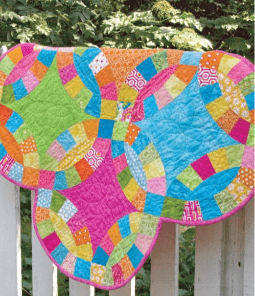 GO! Double Wedding Ring - 11 1/2" Finished (2 - Die Set) (55078) - Maple Leaf Quilting Company Ltd.