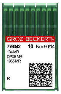 Groz - Beckert MR134 3.0 Sharp 90/14 Needles Pkg/10 (100 Needles) - Fits Innova, Gammill, and APQS - Maple Leaf Quilting Company Ltd.