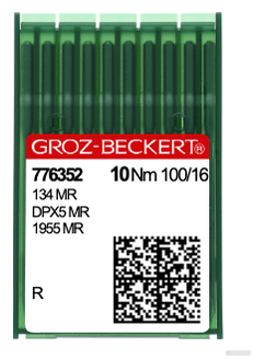 Groz - Beckert MR134 3.5 Sharp 100/16 Needles (10 Needles) - Fits Innova, Gammill, and APQS - Maple Leaf Quilting Company Ltd.
