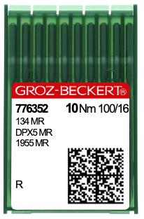Groz - Beckert MR134 3.5 Sharp 100/16 Needles Pkg/10 (100 Needles) - Fits Innova, Gammill, and APQS - Maple Leaf Quilting Company Ltd.