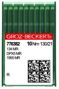 Groz - Beckert MR134 5.0 Sharp 130/21 Needles Pkg/10 (100 Needles) - Fits Innova, Gammill, and APQS - Maple Leaf Quilting Company Ltd.