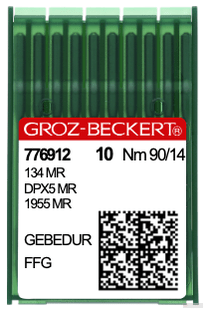 Groz - Beckert MR134 Titanium 3.0 Ball Point Needles 90/14 - Fits Innova, Gammill, and APQS - Maple Leaf Quilting Company Ltd.