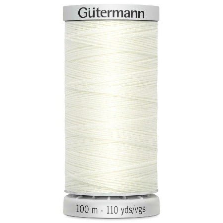Gutermann Extra Strong Polyester All Purpose Thread 100m/110yds | Off White 299 - Maple Leaf Quilting Company Ltd.