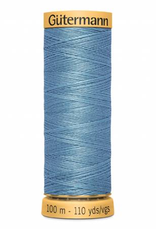Gutermann Natural Cotton Thread 100m/109yds | Shetland Blue - 7440 - Maple Leaf Quilting Company Ltd.