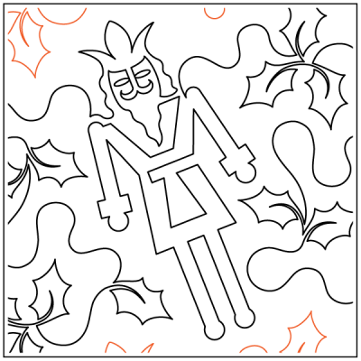 Nutcracker Prince - 13.75” Paper Pantograph - Maple Leaf Quilting Company Ltd.