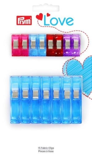 Prym Love Fabric Clips (mixed Sizes) - Maple Leaf Quilting Company Ltd.