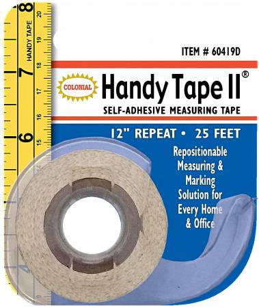 Handy Tape Despenser 12" Repeat 25' Roll (60419D)